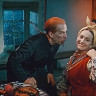 Фарфоровая статуэтка Солоха и дьяк Фарфоровая статуэтка Солоха и дьяк